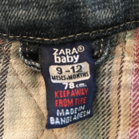 Zara Baby - Boys Denim Jacket - Size 9-12 months - Picture 4 of 6